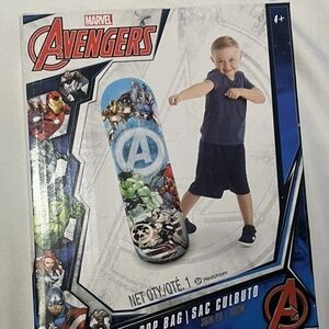 Marvel Avengers Bop Bag (Hulk, Thor, Iron Man, Captain America) Kids 4+ NEW